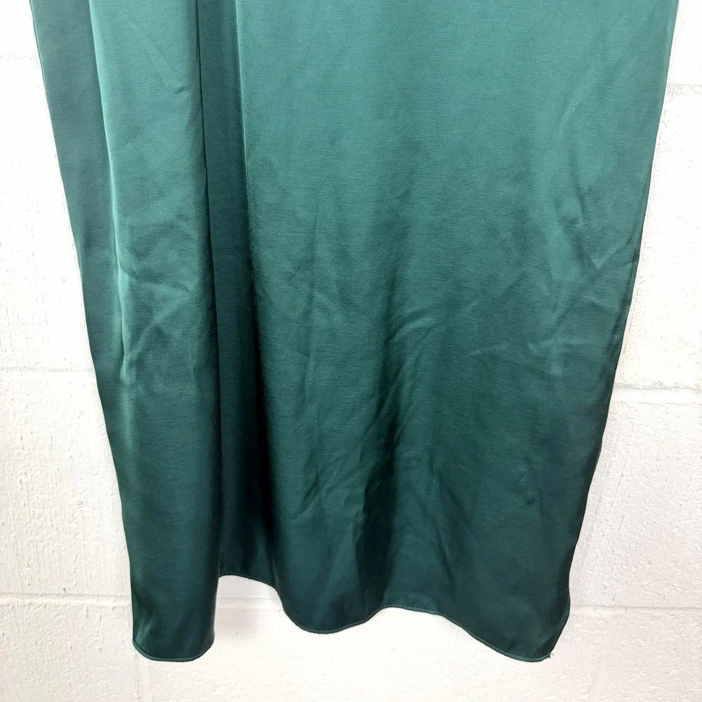 Abercrombie & Fitch Dark Green Maxi Dress